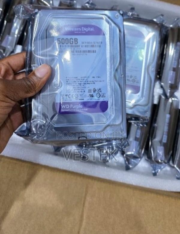 500gb Hard Drive Disk for CCTV Camera Wd Purple HDD