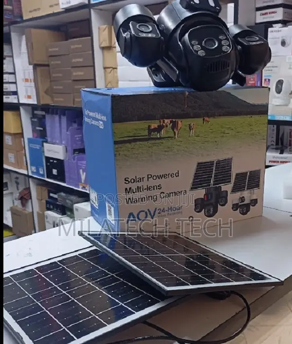4g Simcard Solar V380 Tripple Lens 4g Hieasy App