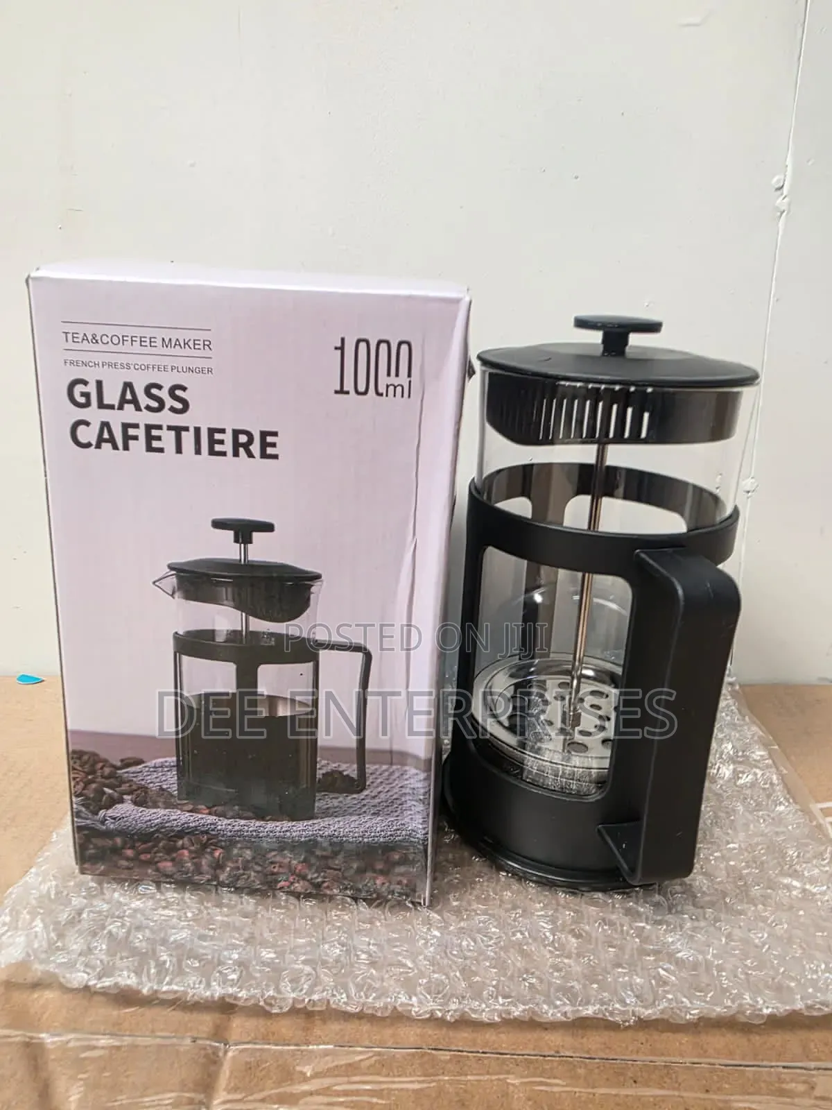 Glass Cafetiere Coffee Plunger