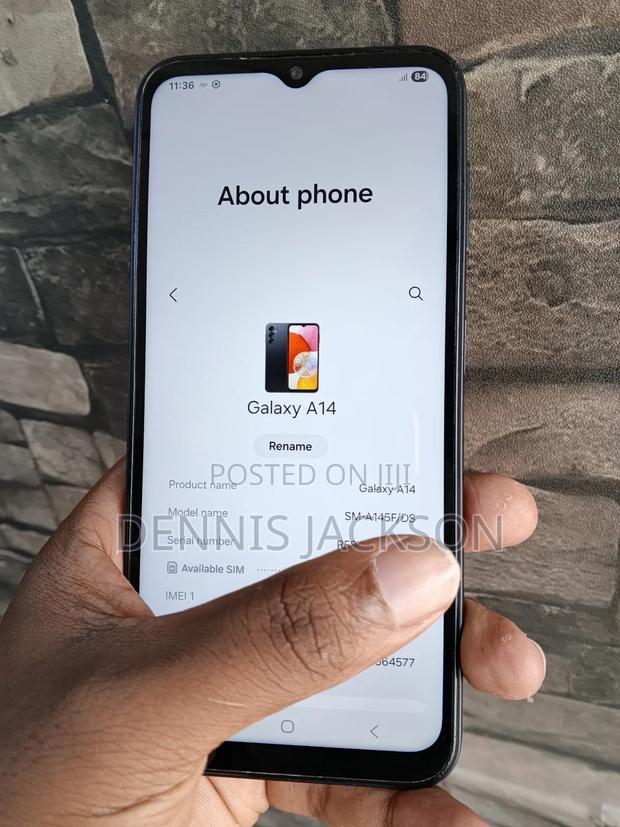 Samsung Galaxy A14 128 GB Black - thumbnail 3