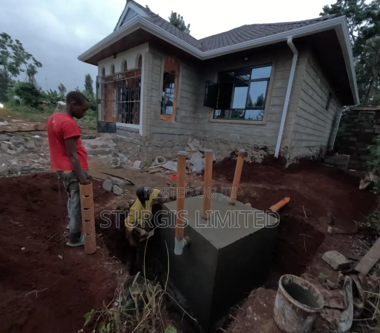 1 Cubic Meter Biodigester Installation
