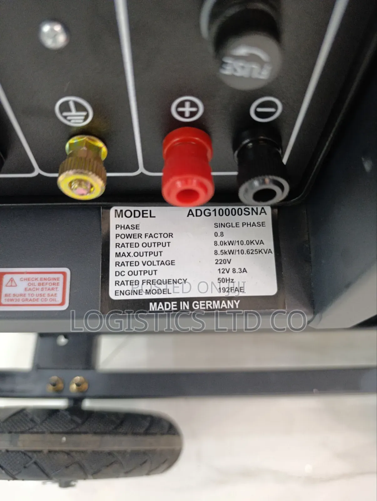 10kva Hk7000s-Hisaki Japan Diesel Open Generator Aircooled