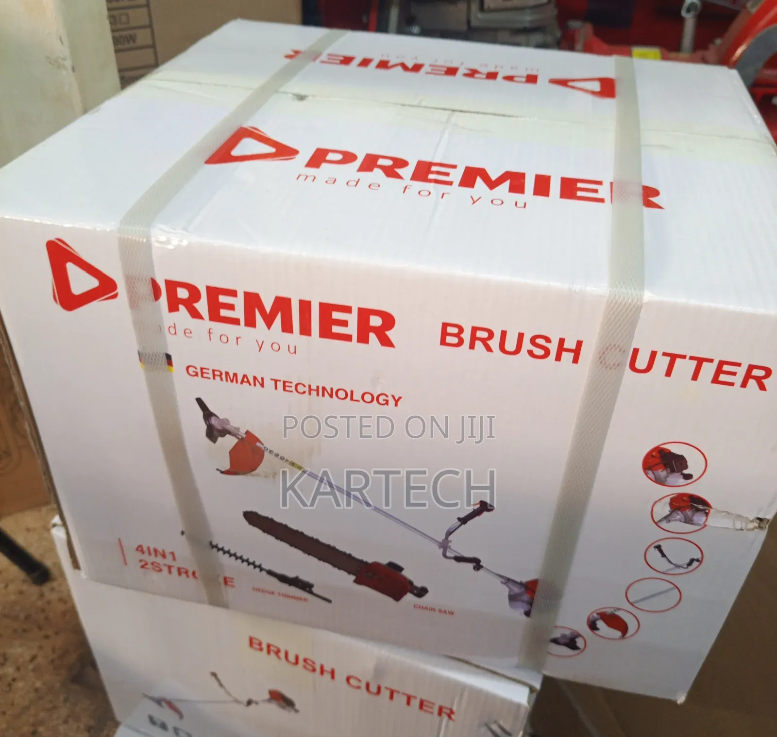 Premier 4 in 1 Two Stroke Petrol Brush Cutter