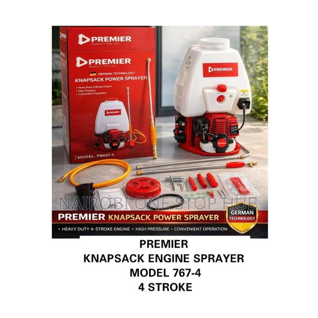 Premier Knapsack Engine Sprayer 4 Stroke
