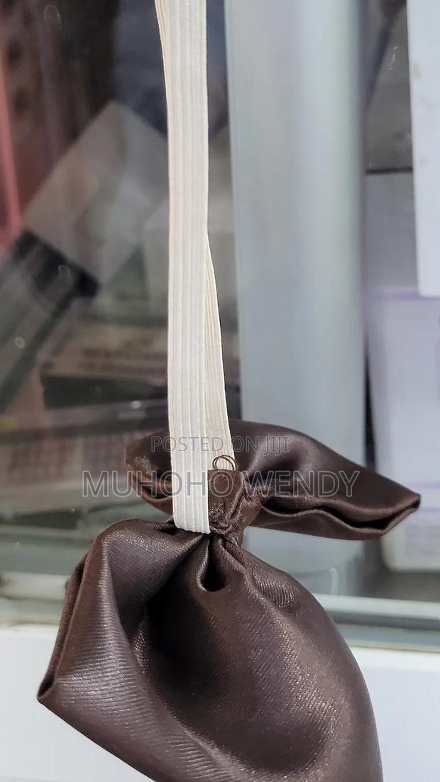 Brown Satin Bow Tir - thumbnail 4