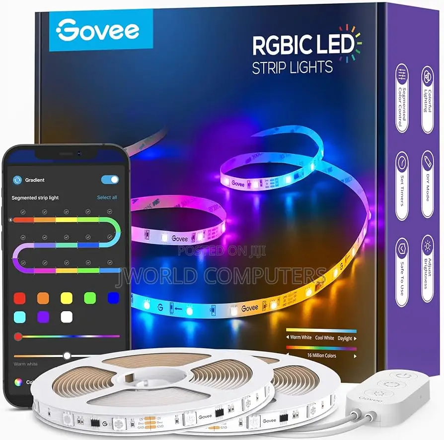 Govee - Wi-Fi Rgbic Led Strip Light (3m)
