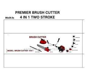Powerful Bush Cutting/Trimming Brush Cutter 4 In 1-2 Stroke - main view