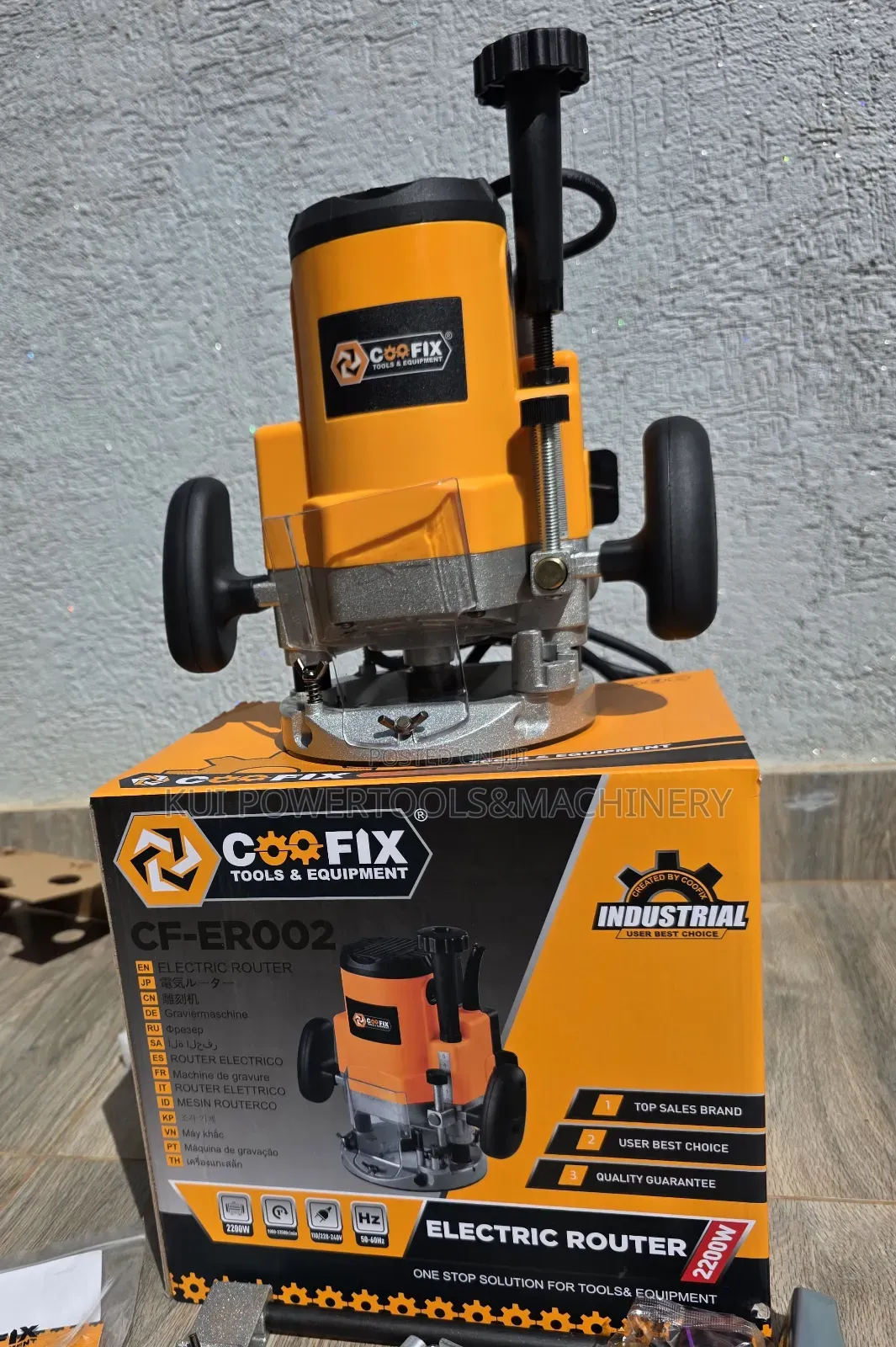 Coofix 2200w Electric Router/ Heavy Duty Router