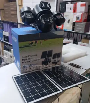Tripple Lens Solar Camera Water Resistance Camera