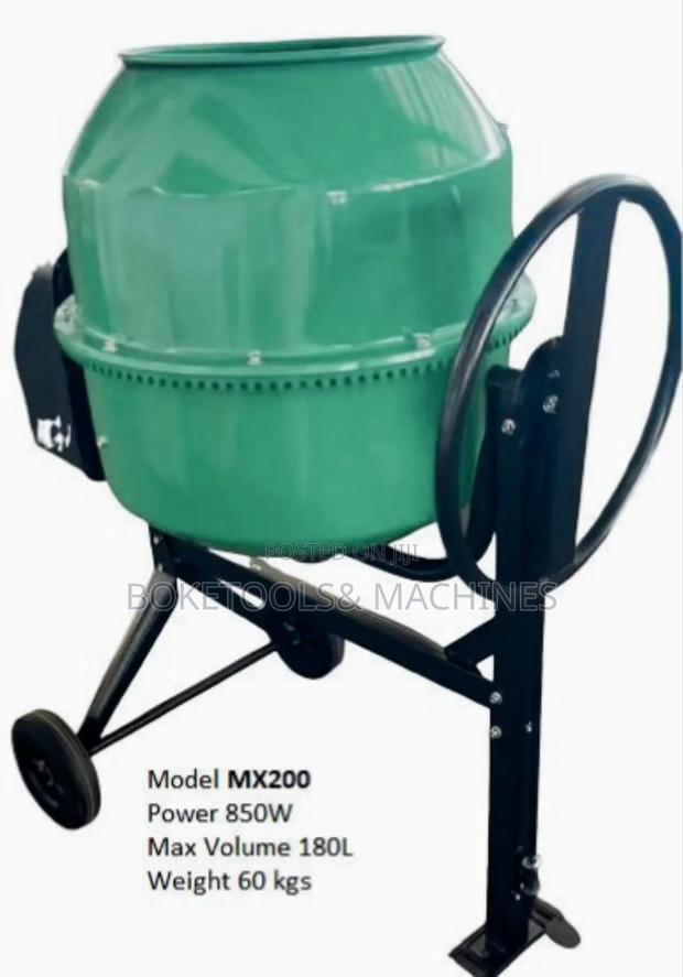 Pacwell Electric Concrete Mixer - main view