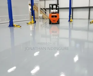 High Gloss Epoxy Flooring Installation