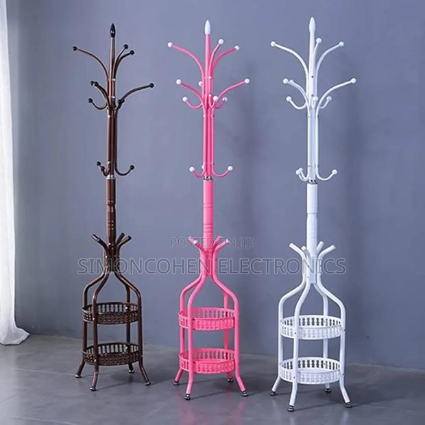 Free-standing Metal Coat Rack - thumbnail 2