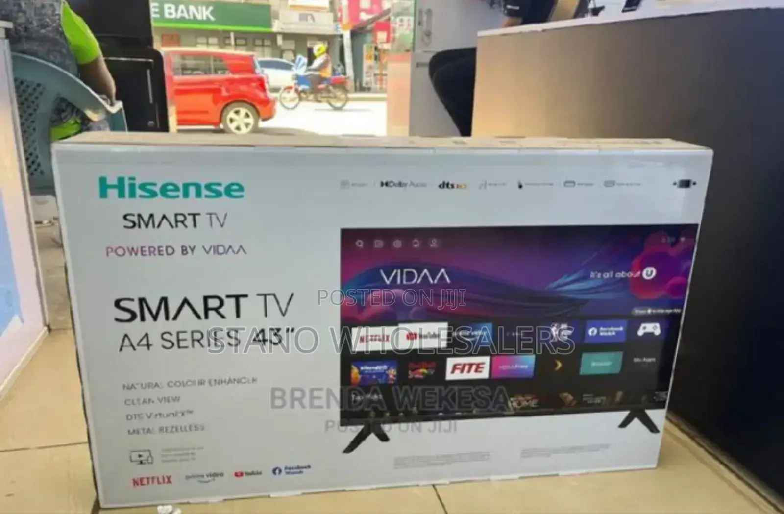 4khisense 43inche Smart Tv