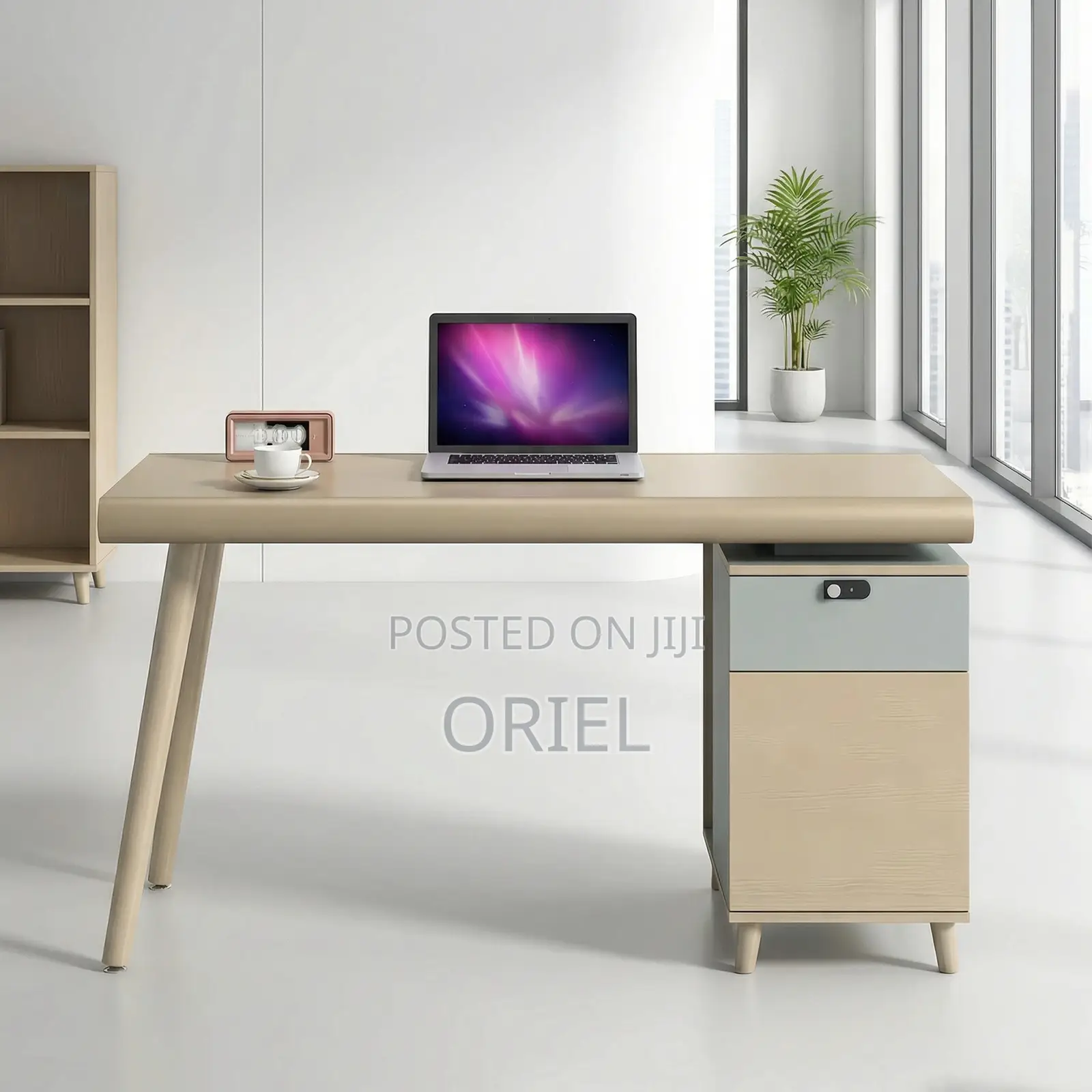 Modern Office Desk : 1200mm Executive Office Single Staff Desk