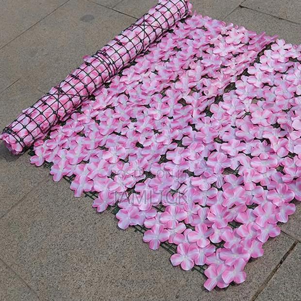 Flowered Coloured Balcony Fence – 3m × 1m – Ks - thumbnail 4