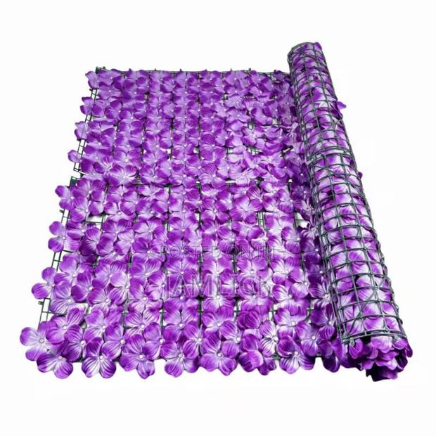 Flowered Coloured Balcony Fence – 3m × 1m – Ks - thumbnail 6