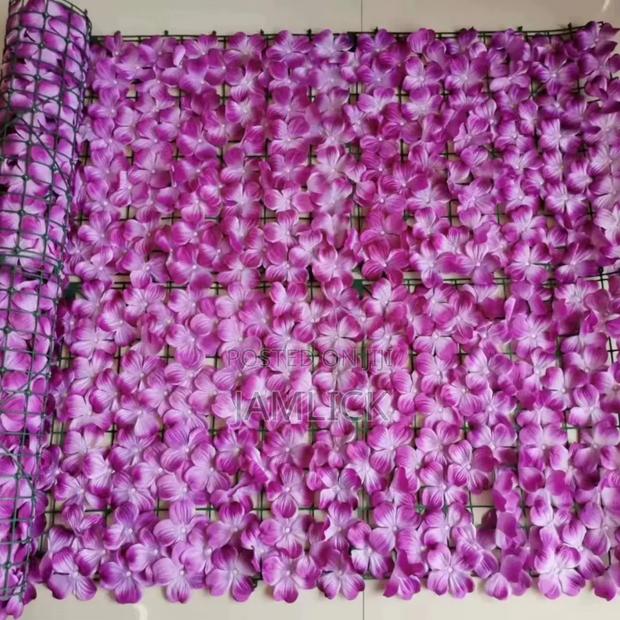 Flowered Coloured Balcony Fence – 3m × 1m – Ks - thumbnail 7