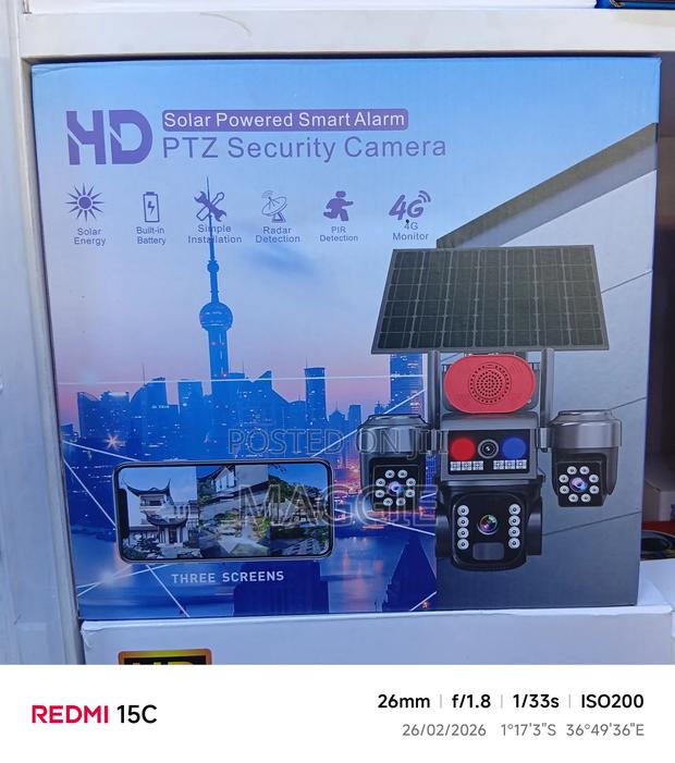 Solar Powered Smart Alarm - main view