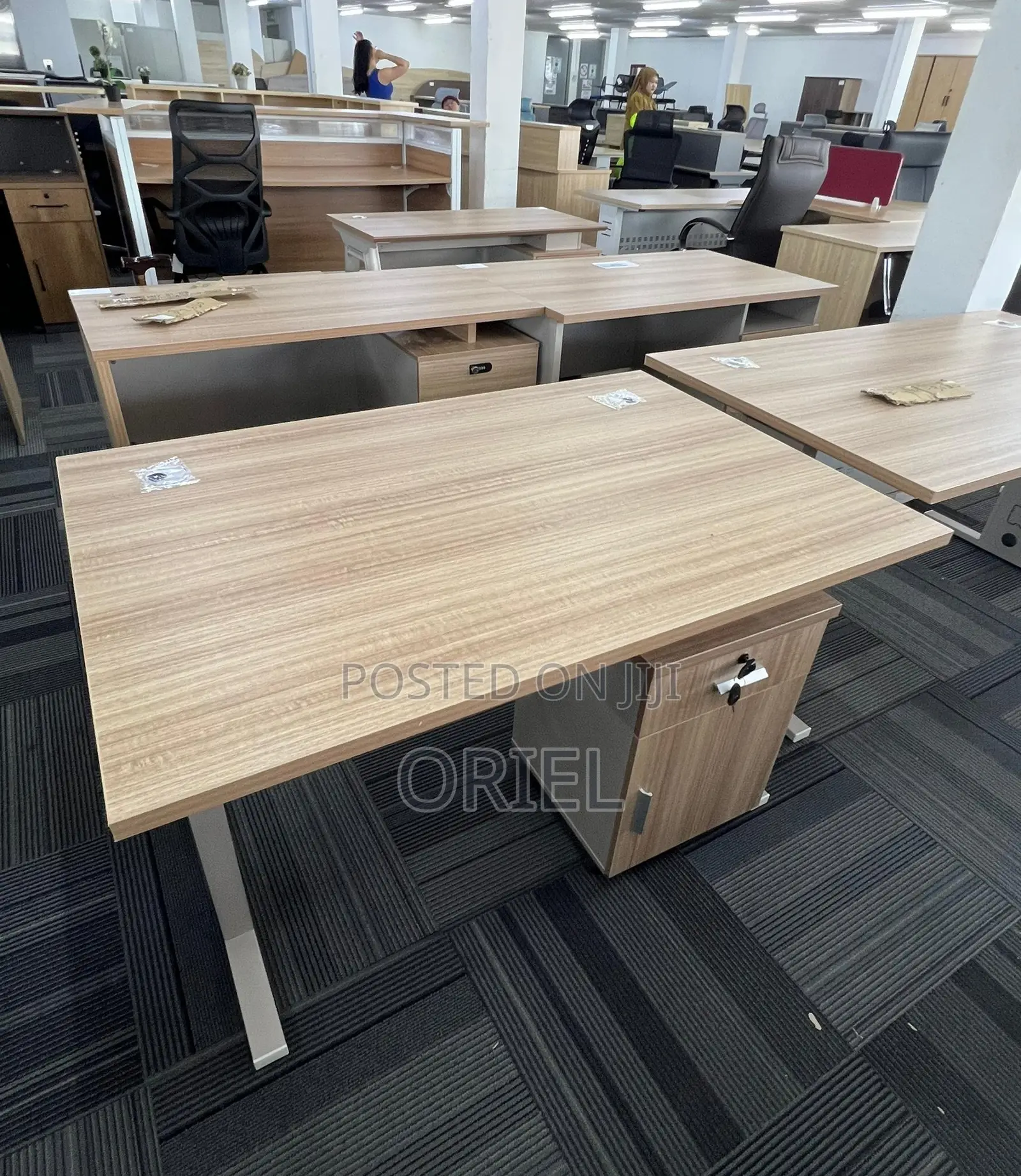 Modern Office Desk : 1200mm Executive Office Single Staff Desk