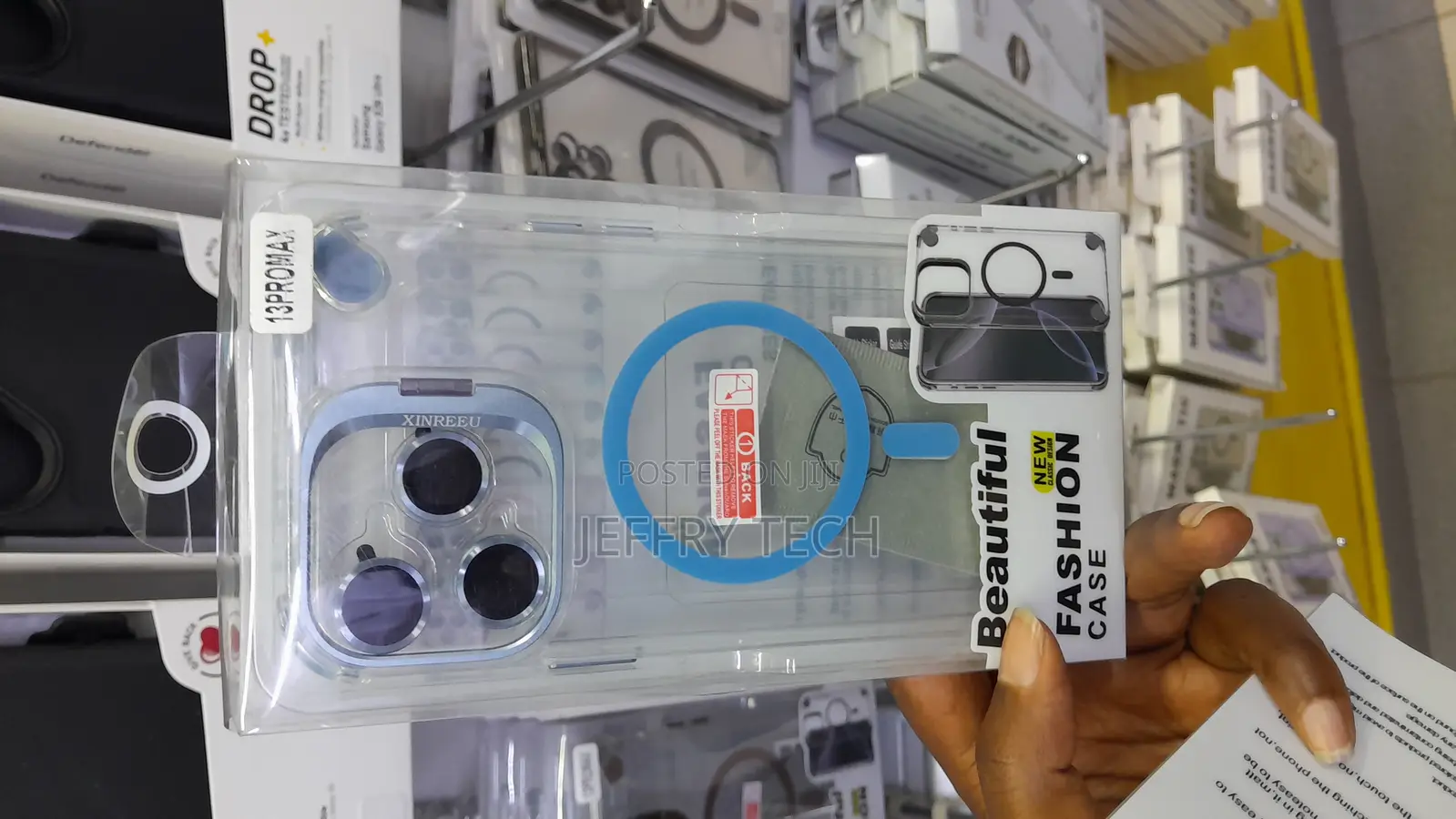 Silite iPhone 13 Pro Max Dual-Color Magsafe Clear With Lens Stand