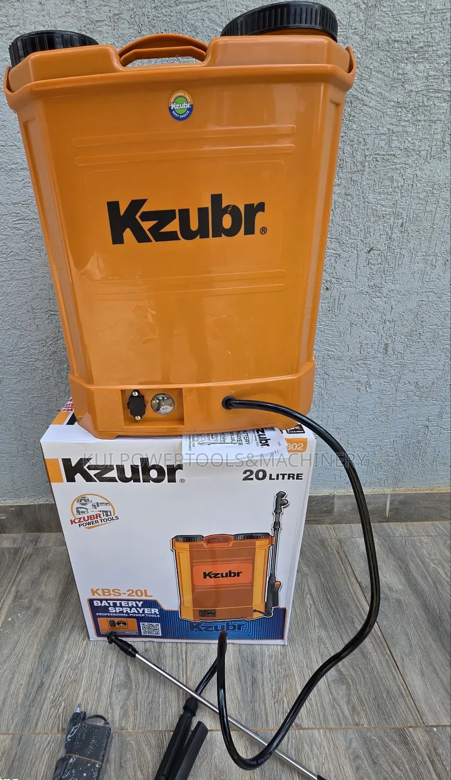 Kzubr Rechargeable Knapsack/ 20l Rechargeable Knapsack Sprayer