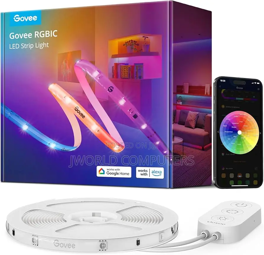 Govee Rgbic Basic Wi-Fi + Bluetooth Led Strip Lights (5 M)