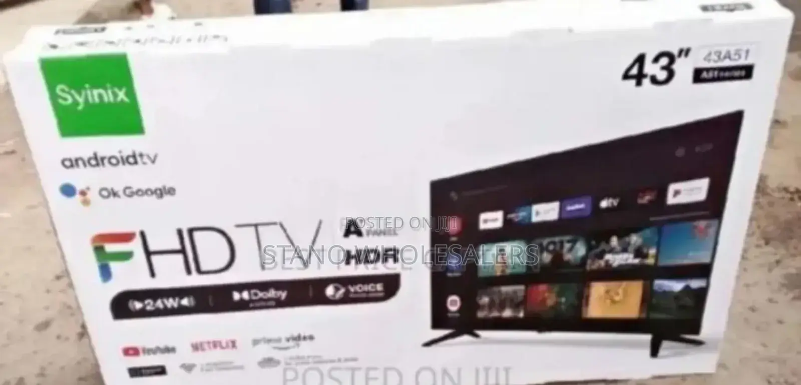 Syinix 43inches Smart Tv