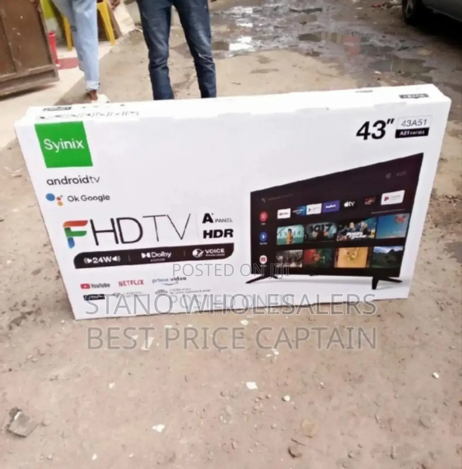 Syinix 43inches Smart Tv