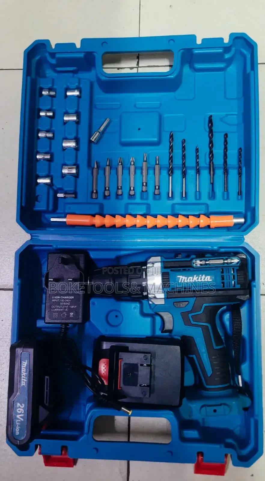 26v Makita Cordless  Drill Kit