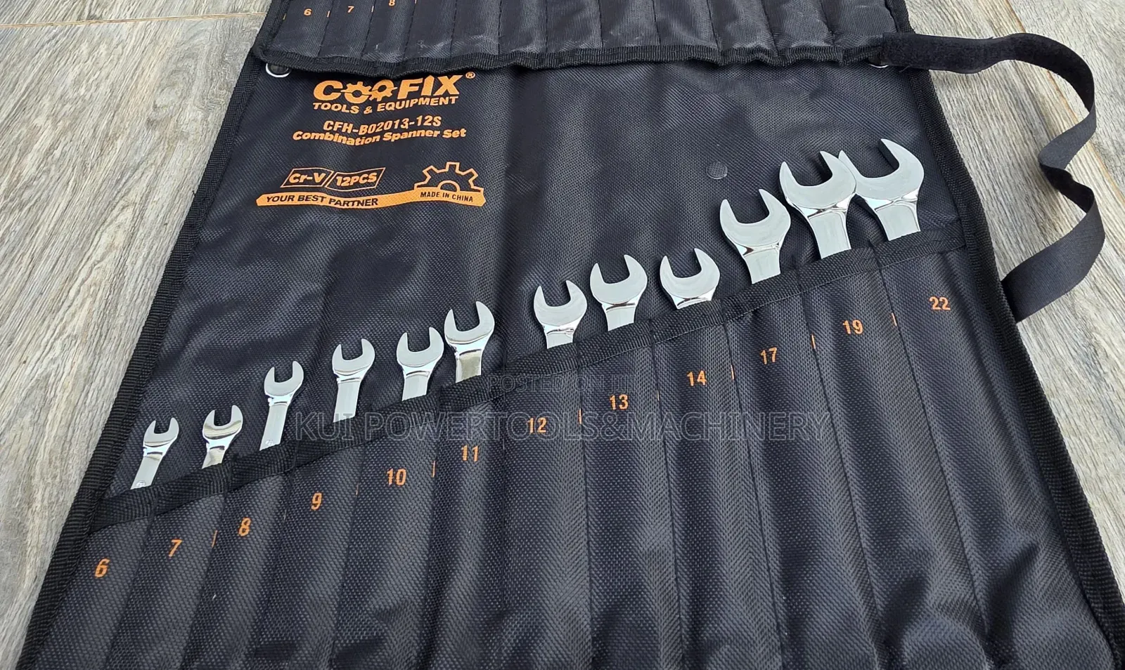 Coofix 6-22mm Combination Spanner Set/ Spanner Set