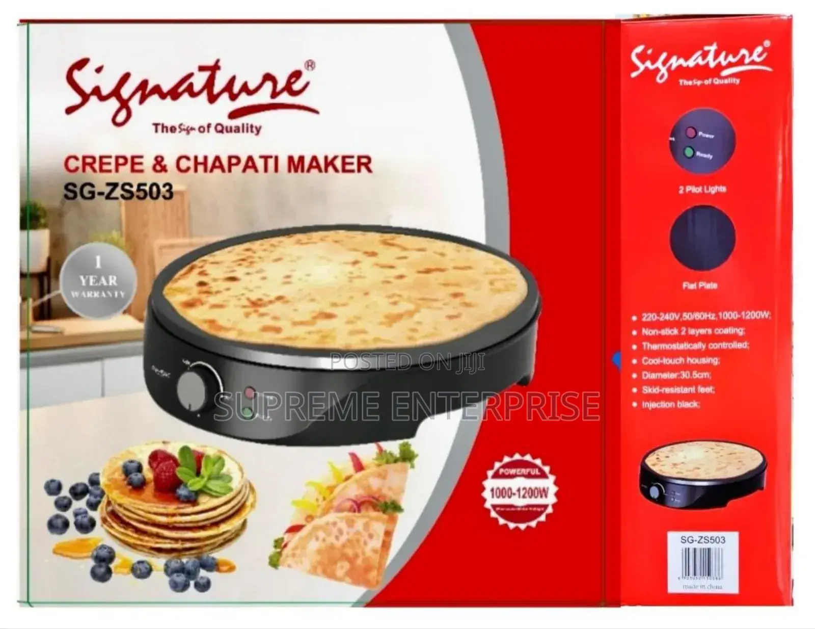 Creep and Chapati Maker