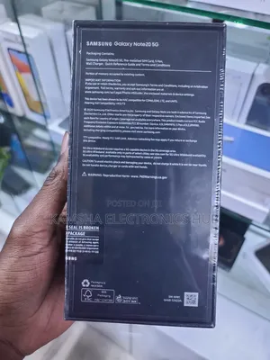 New Samsung Galaxy Note 20 256 GB Green