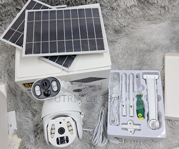 Ubox 6mp 4g Dual Lens Outdoor Solar Ptz Camera - main view