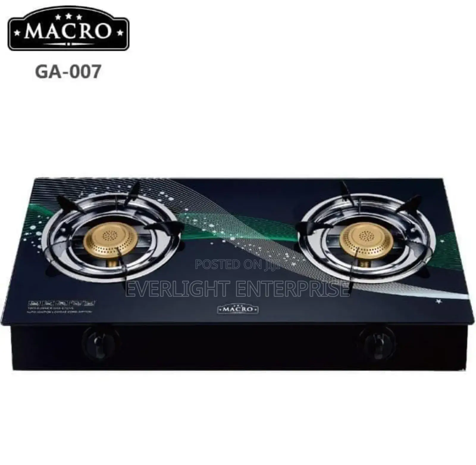 *Macro Glass Top Burner