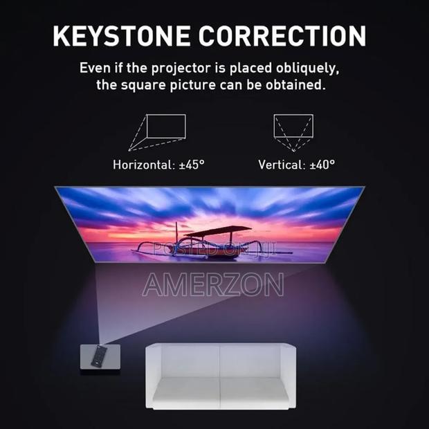 Mini Potable Projector Wifi and Bluetooth - thumbnail 3