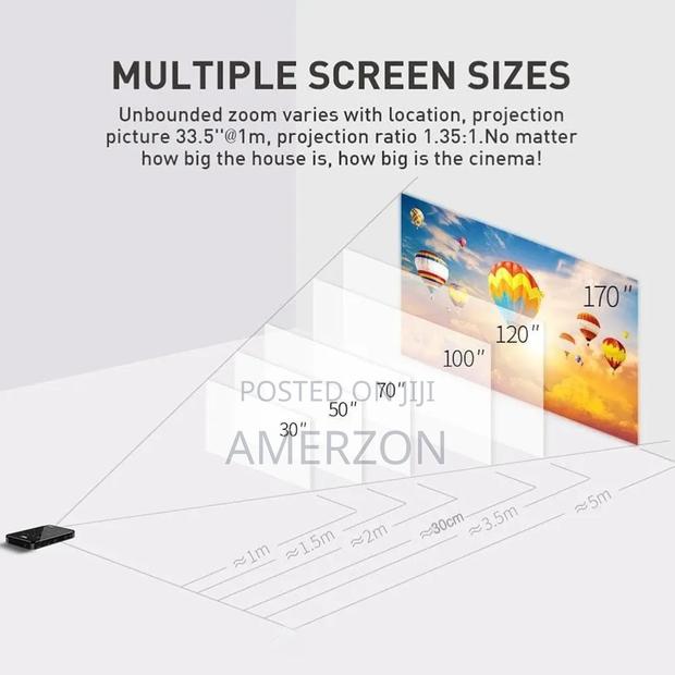 Mini Potable Projector Wifi and Bluetooth - thumbnail 4