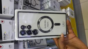 Herme Samsung Galaxy S24 Ultra Magsafe Plated Clear Case - thumbnail 2