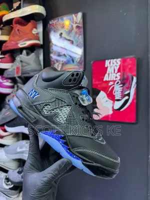 Awake Ny X Air Jordan 5 “Racer Blue/Black”