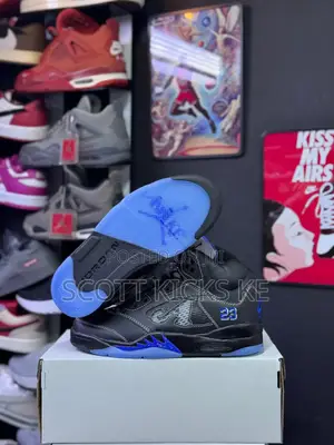 Awake Ny X Air Jordan 5 “Racer Blue/Black”