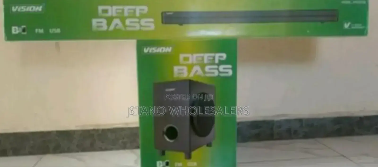 New Vision Deep Base Sound Bars