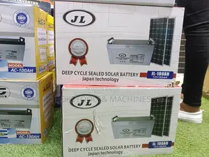 Jl Deep Cycle Sealed Solar Battery  100ah