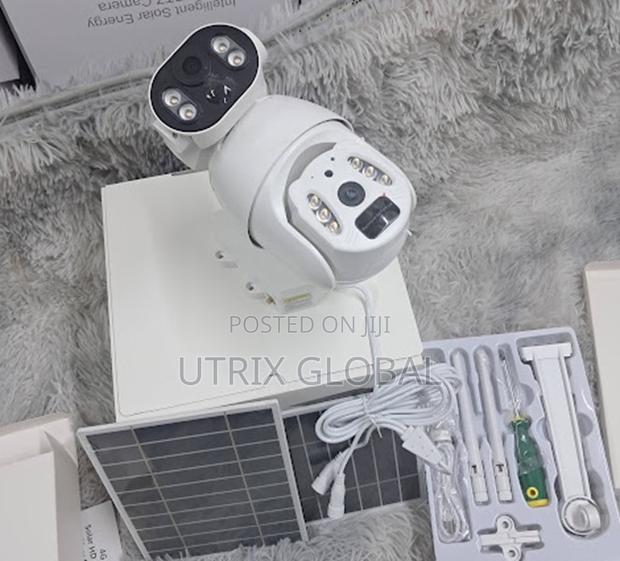 Ubox 6mp Smart 4g Solar Dual Lens Ptz Camera