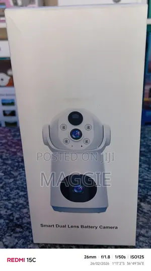 Smart Dual Lens Battery Camera