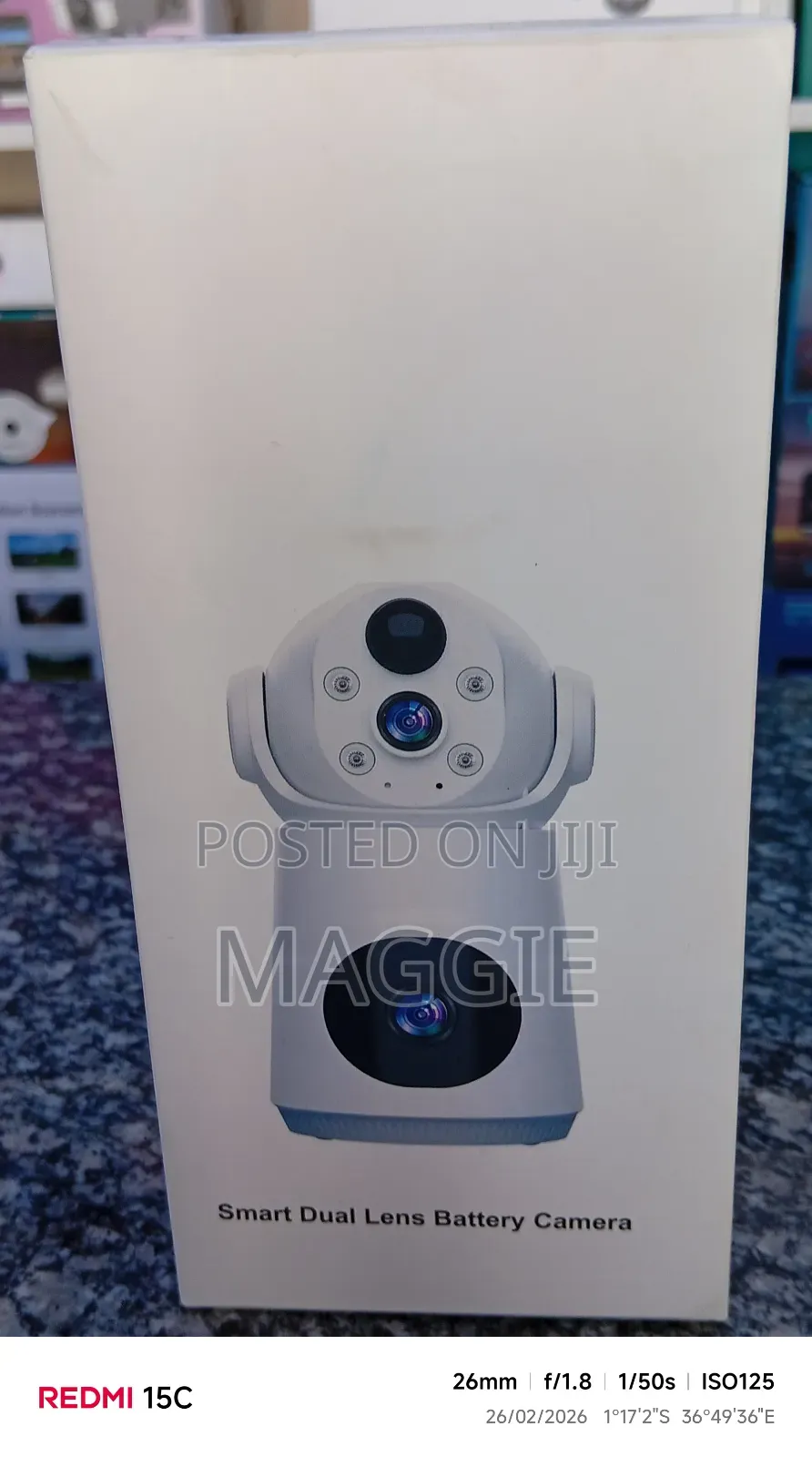 Smart Dual Lens Battery Camera