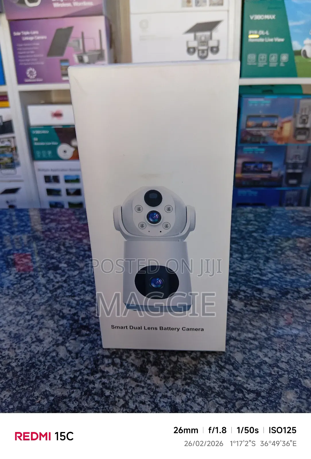 Smart Dual Lens Battery Camera