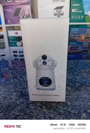 Smart Dual Lens Battery Camera