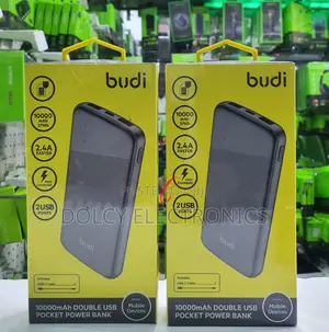 Budi Pb090b 10000mah Double Usb Picket Power Bank