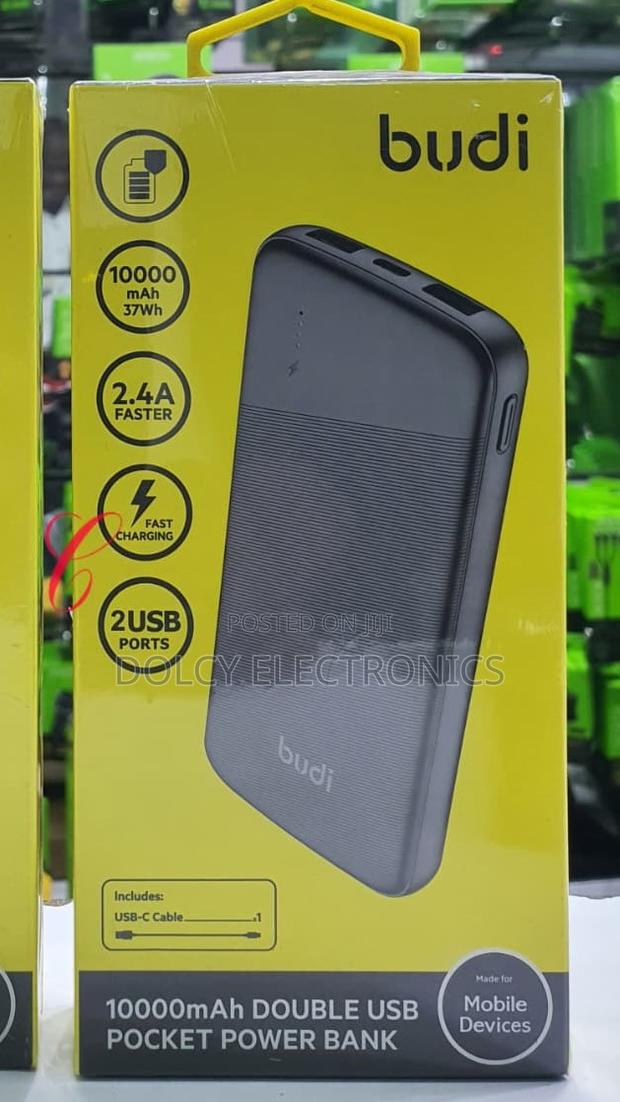 Budi Pb090b 10000mah Double Usb Picket Power Bank - thumbnail 2