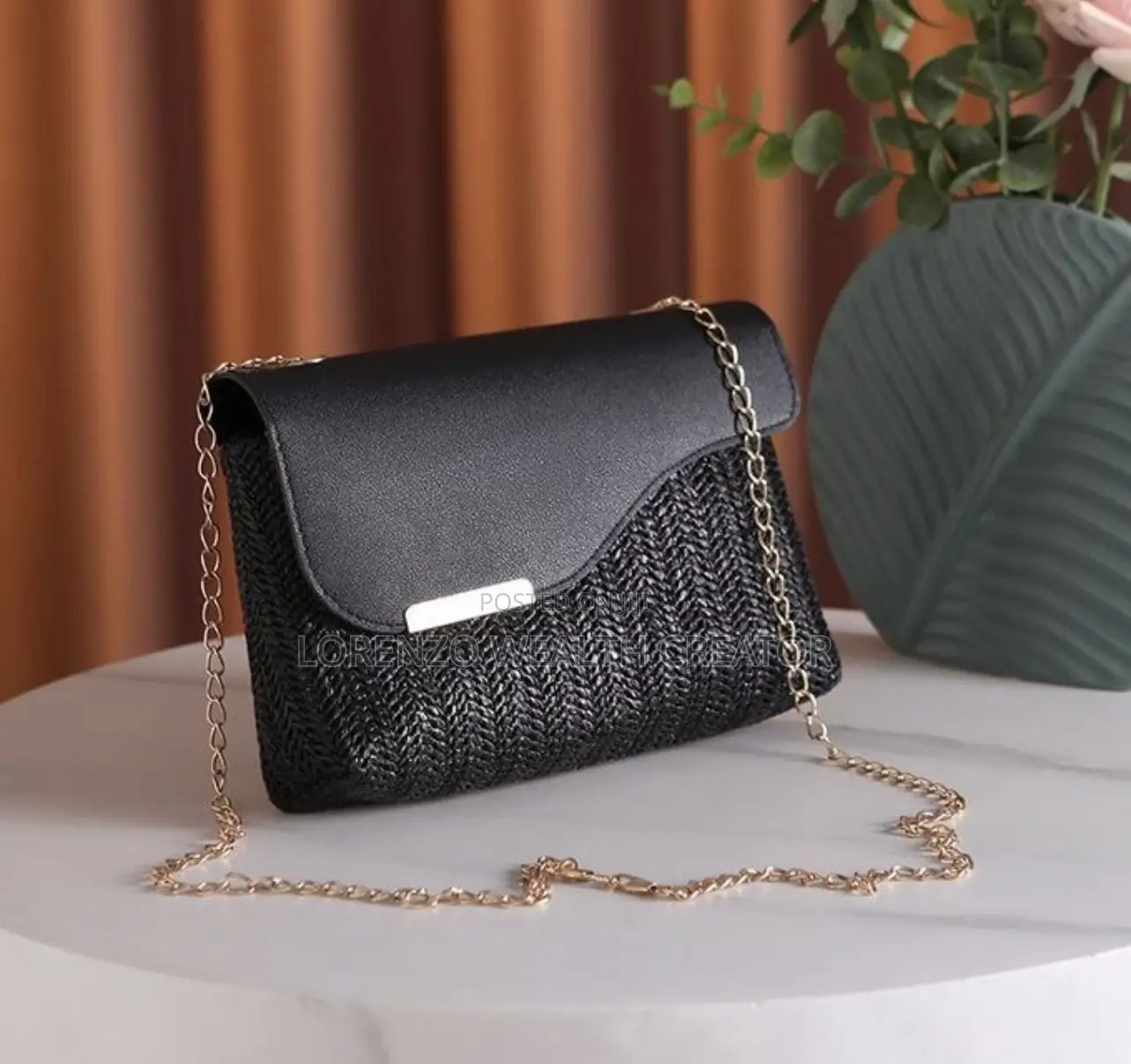 Elite Style Crossbody Statement Purse