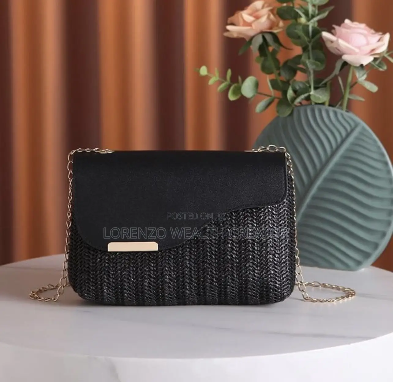 Elite Style Crossbody Statement Purse